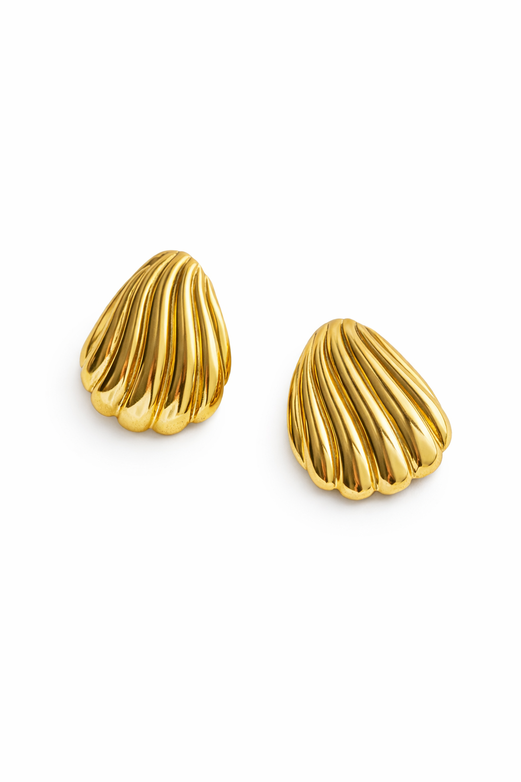 Aure Ripple Anti Tarnish Studs
